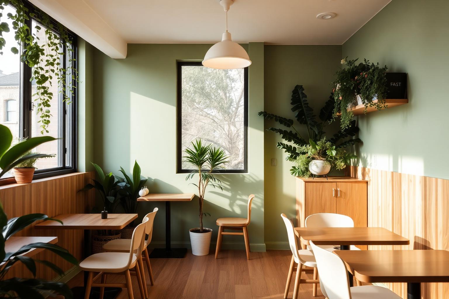 Interior del café Boobaland